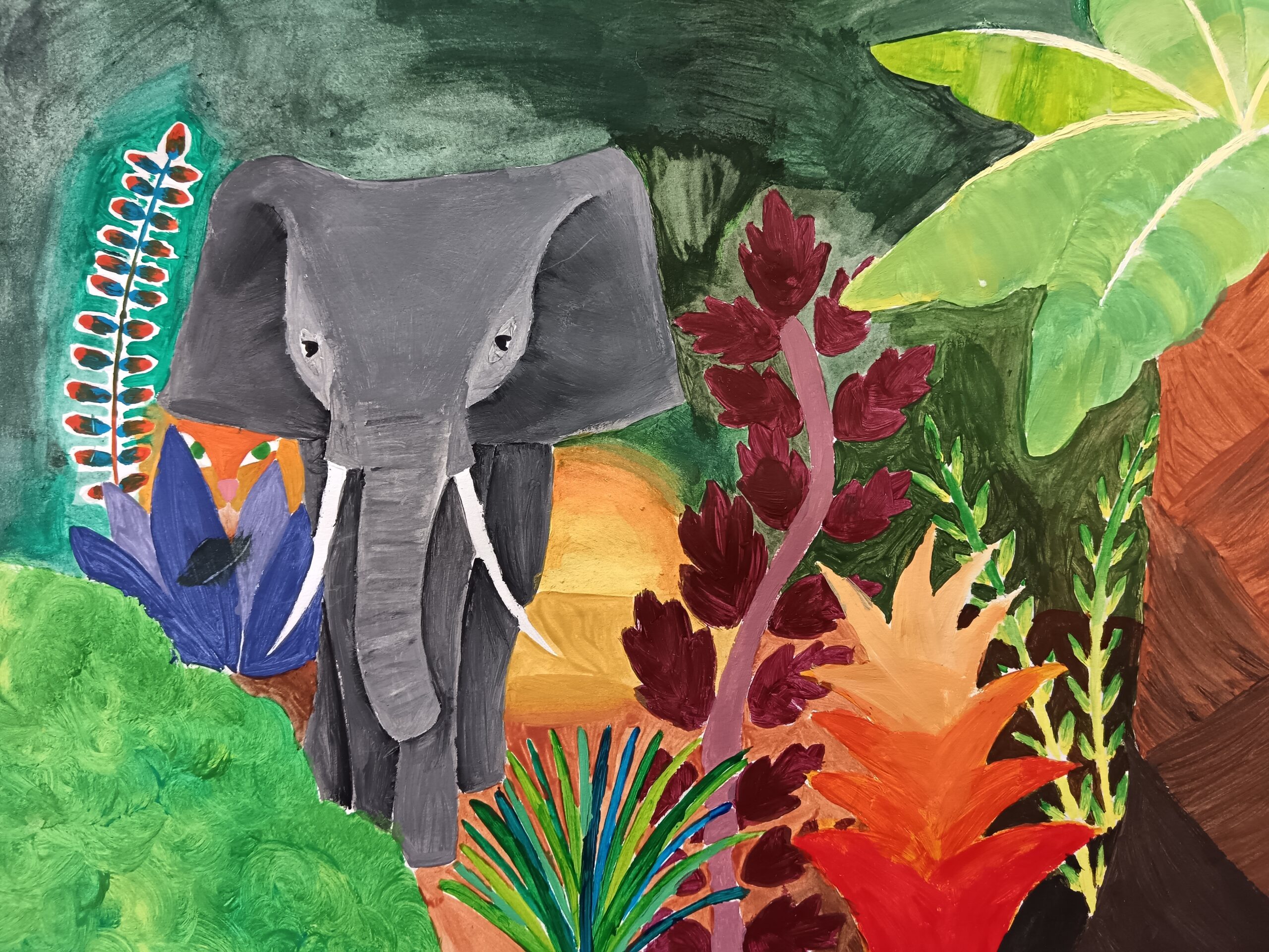 Atelier enfant Créer ta jungle 