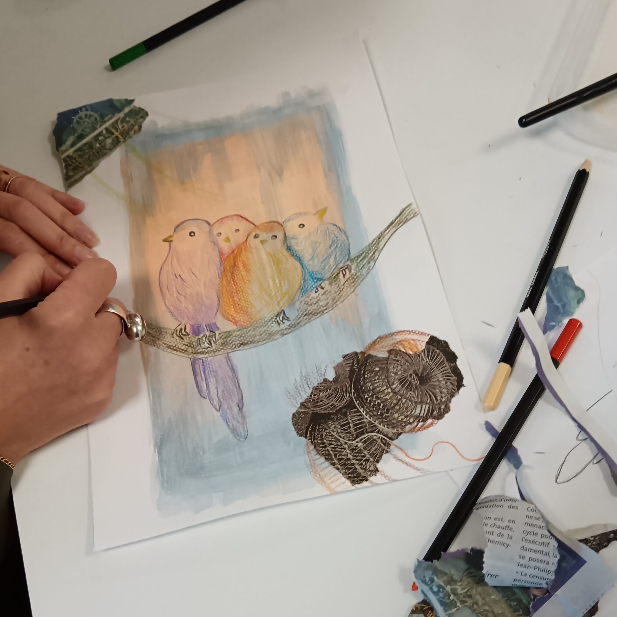 atelier créatif enfants adultes