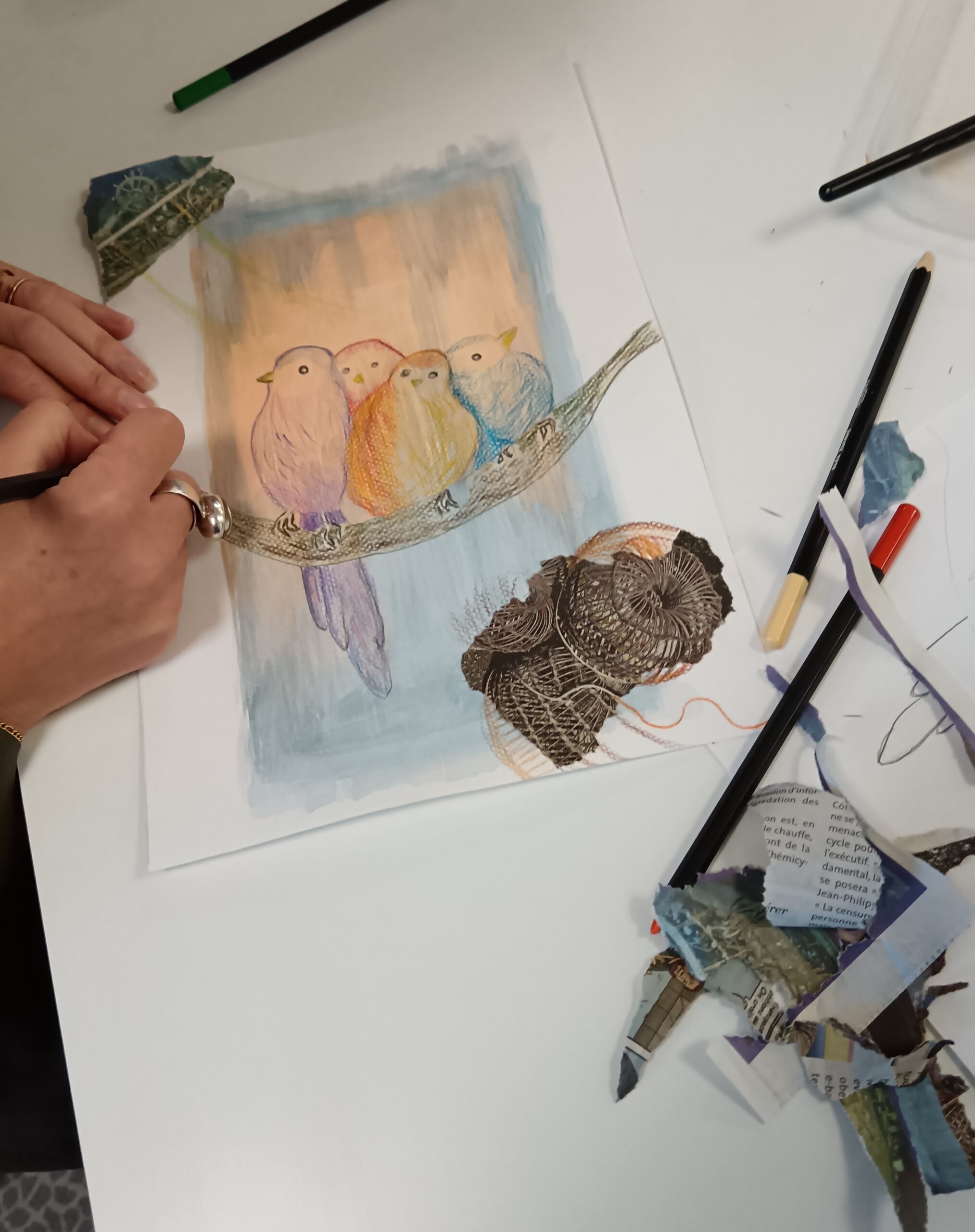 atelier créatif enfants adultes
