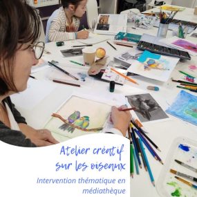 Animation d'ateliers thématiques en structure culturelle, médiathèque, centre de loisirs, ... femmesFinistère Bretagne